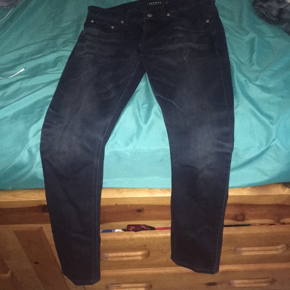 extra dark blue jeans